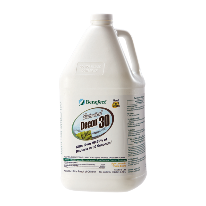 Benefect, Antimicrobial, Benefect Botanical Decon 30 Cleaner ...